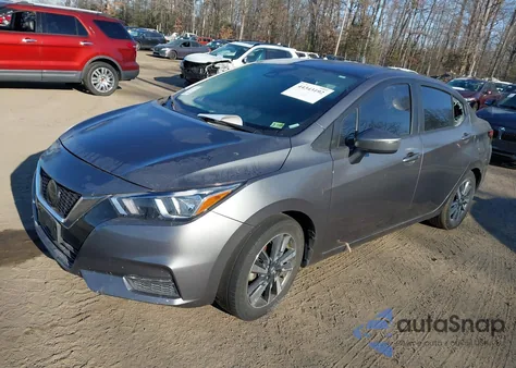 2021 Nissan Versa Sv Xtronic Cvt z USA, uszkodzony, nr VIN 3N1CN8EV8ML832151